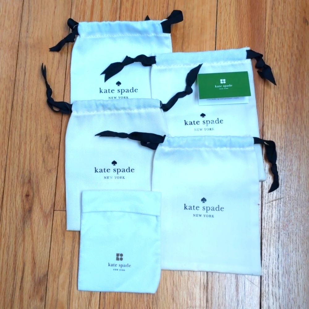 5 Kate Spade Jewelry Bags.